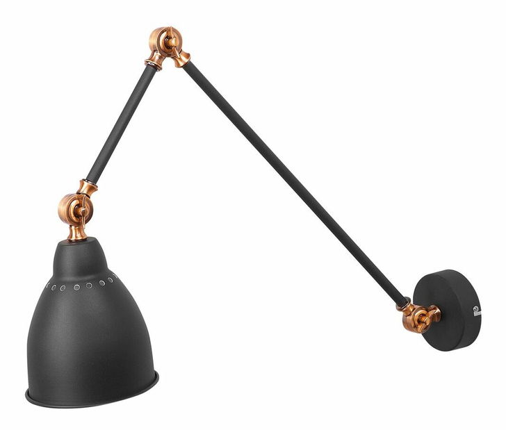 Stropné/nástenné svietidlo Missouri L (čierna)