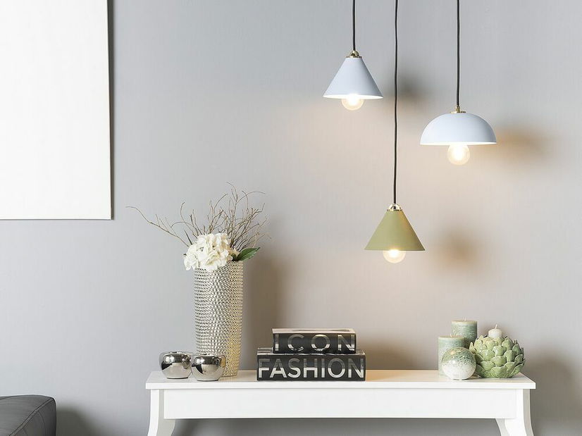 Závesná lampa Agron (svetlomodrá)