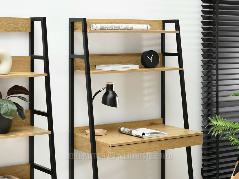 PC stol Bergino (hrast + crna)