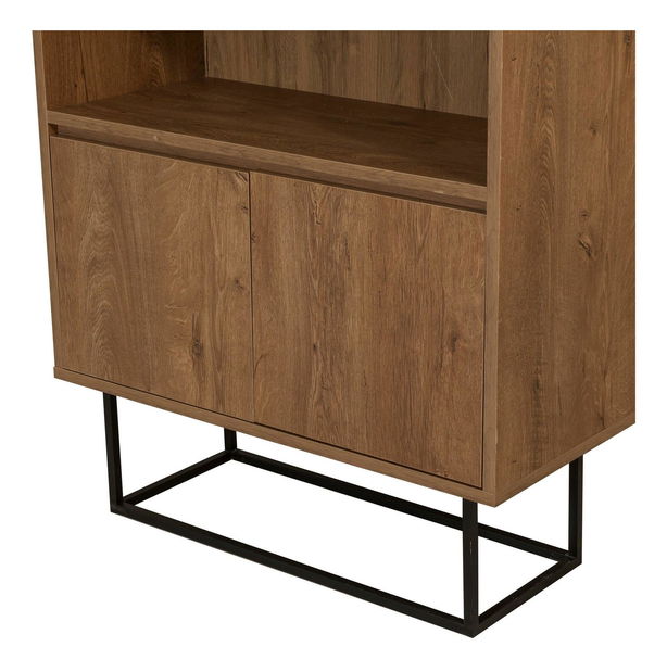 Set mobilier living Laxi 26 (nuc + negru)