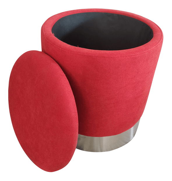 Taburete Bugac (oxy fire + argintiu)