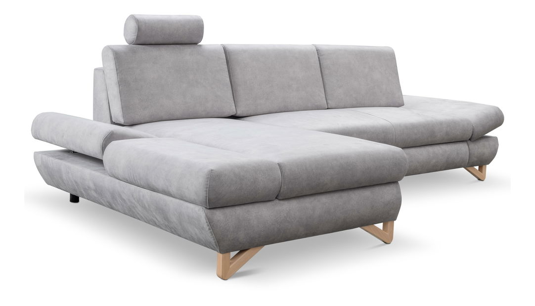 Colțar Aveley (gri deschis) (S)