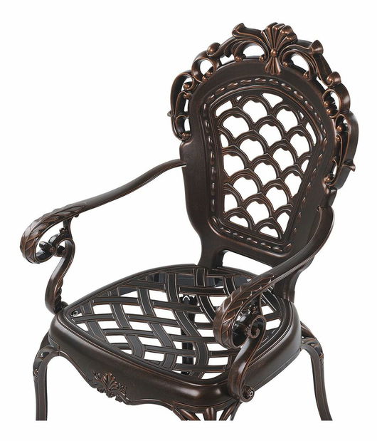 Kerti szék szett 2db LIZZI (alumínium) (barna)