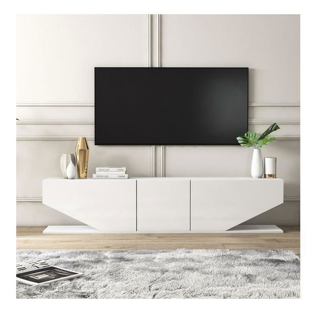 Masă TV/Dulap Digina (Alb) 