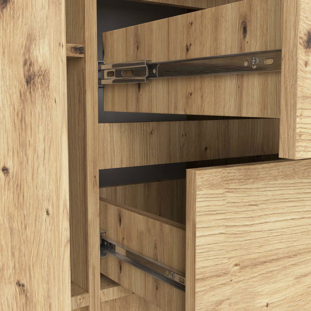 Comodă Kalista VI (Stejar artisan)