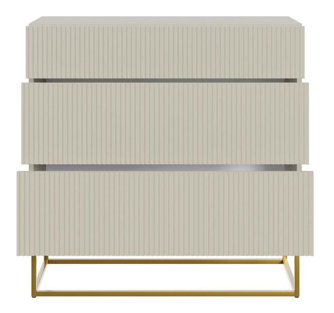 Komoda Vertigo V8 (sivobéžová)