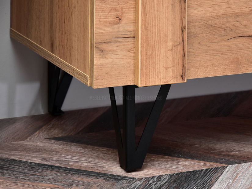 Mobilier living Subrayado 03 (stejar + negru)