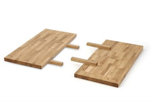 Masă de sufragerie extensibilă Apendix (stejar natural)