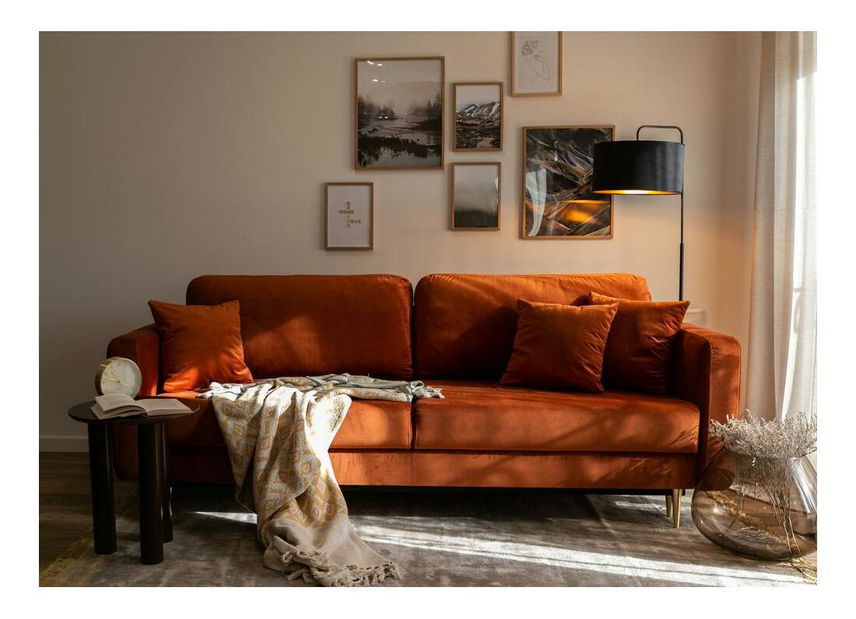 Canapea trei locuri Vallera (miere)