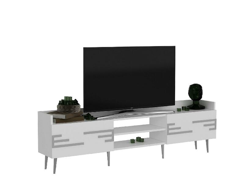 TV asztal/szekrény Tobeke (fehér) 