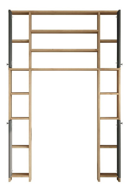 Kupaonski ormarić Lolipop (hrast + antracit) 