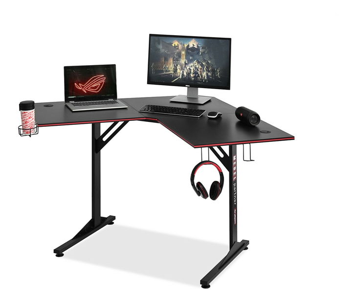 PC asztal Matts C (fekete)