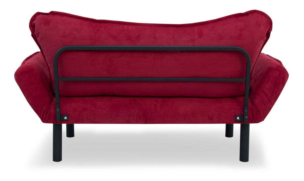 Canapea extensibilă 2-locuri Chatty (bordo)