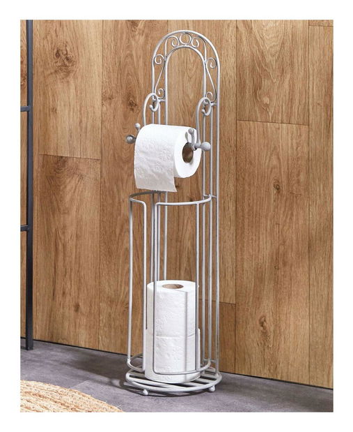 Stojan na toaletný papier Trudy (sivá) 