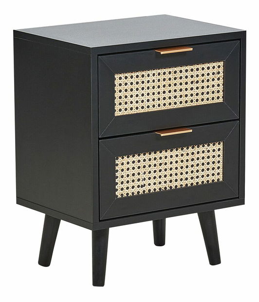 Nočný stolík Opoza (čierna)