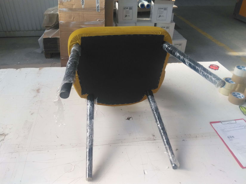 Stolička JK84 (žltá + čierna) *bazár