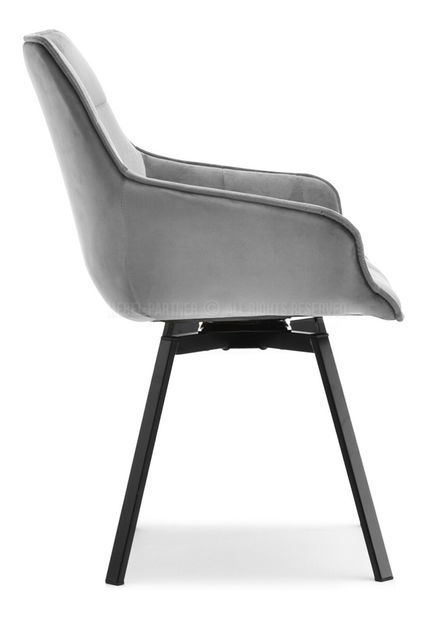 Stolica Aranbura (siva + zlatna)