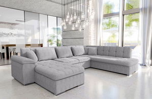 Kutna garnitura U Talia (svijetlosiva)