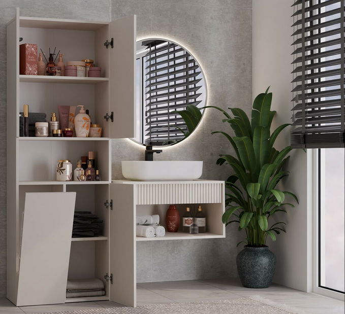 Kúpeľňová skrinka Neltossa 5 (kašmír)