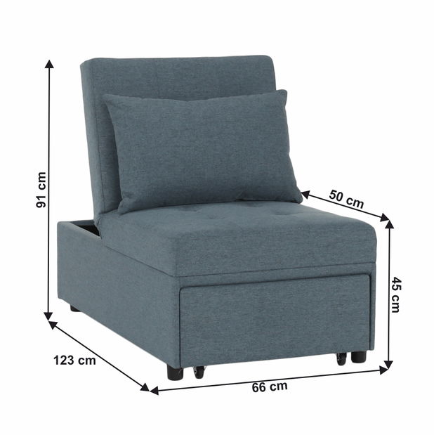 Rozkladacie kreslo Kriko *výpredaj