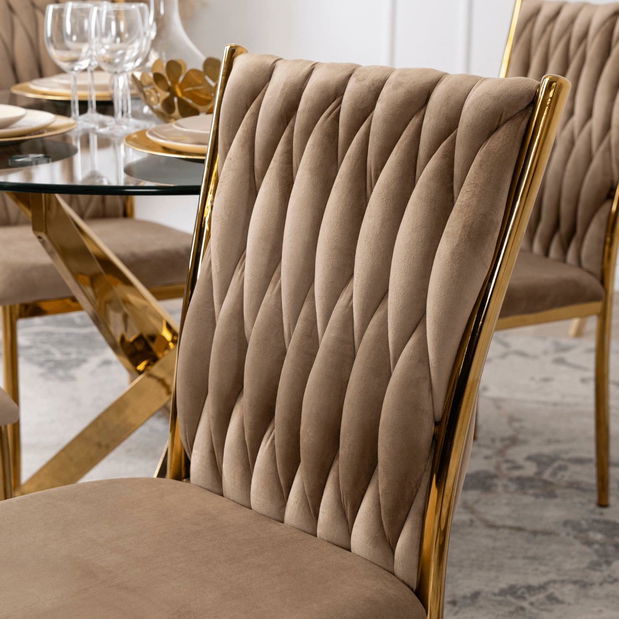 Scaun sufragerie Deboladas (bej) 