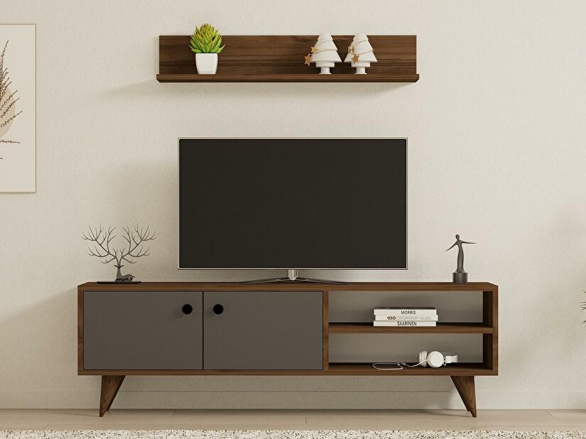 Mobilier living Sekusa (Nuc + antracit) 