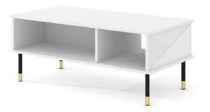 Măsuță cafea Wenty (alb + Negru + Auriu)