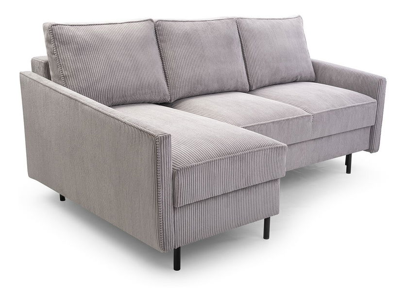 Rohová sedačka Robia (L) (fialová)