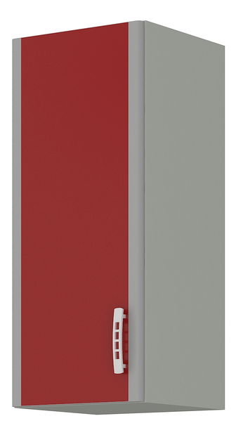 Dulap superior de bucătărie Elissa 30 G 72 1F (gri platină)