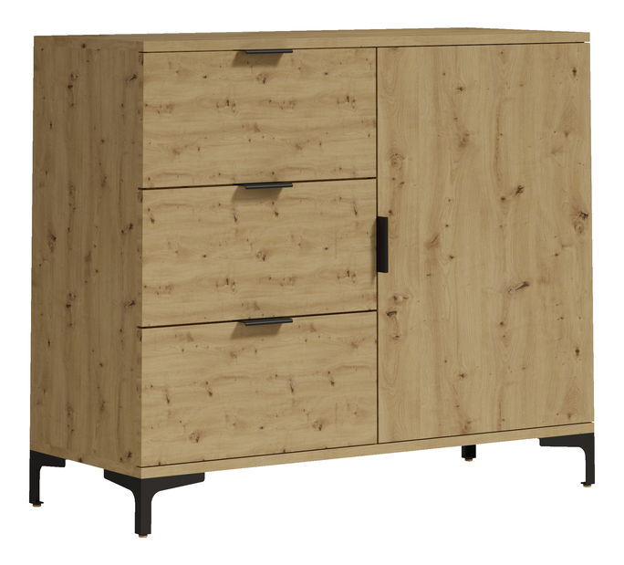Comodă Lea 3 (Stejar artisan)
