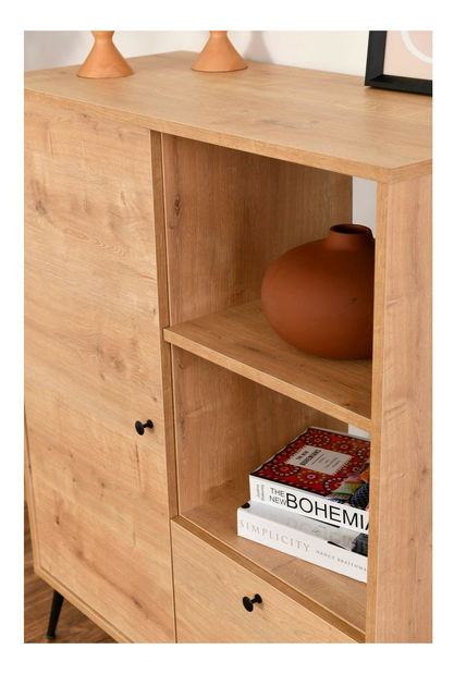 Skrinka Rory (dub + čierna)