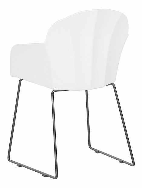 Set 2 ks. jedálenských stoličiek SYVVA (biela)