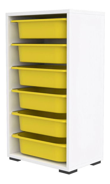 Organizator za igračke Dremonka 3 (bijela + žuta)