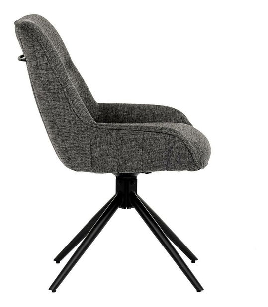 Jedálenská stolička Hundir (tmavosivá)