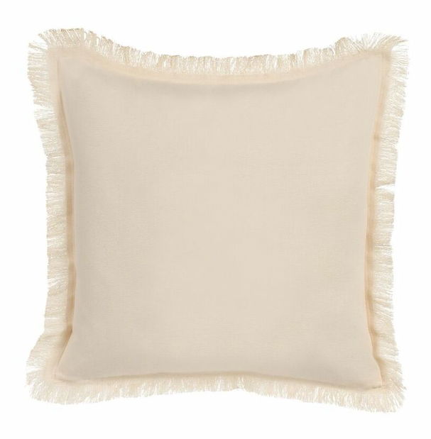 Sada 2 ozdobných vankúšov 60 x 60 cm Rude (béžová)