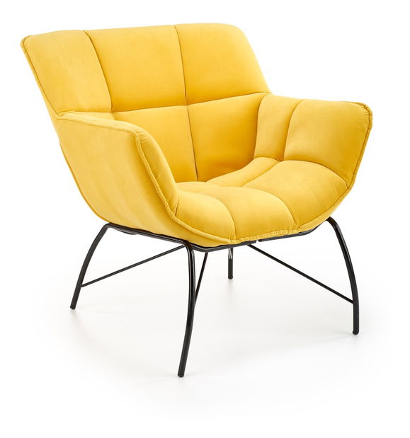 Fotoliu Betali (galben + negru)