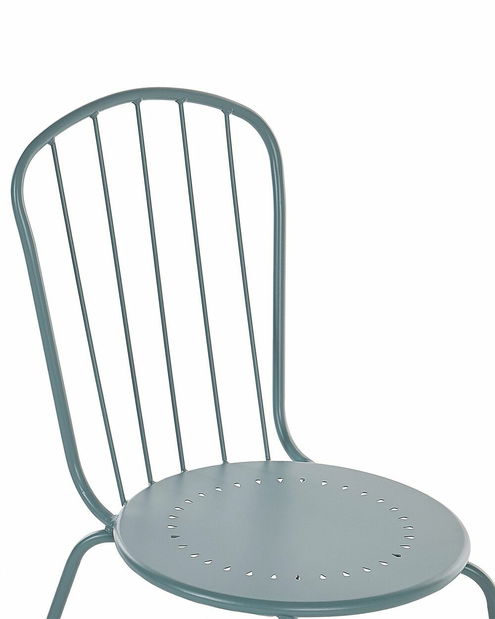 Set 8 ks záhradných stoličiek Chewy (modrá)