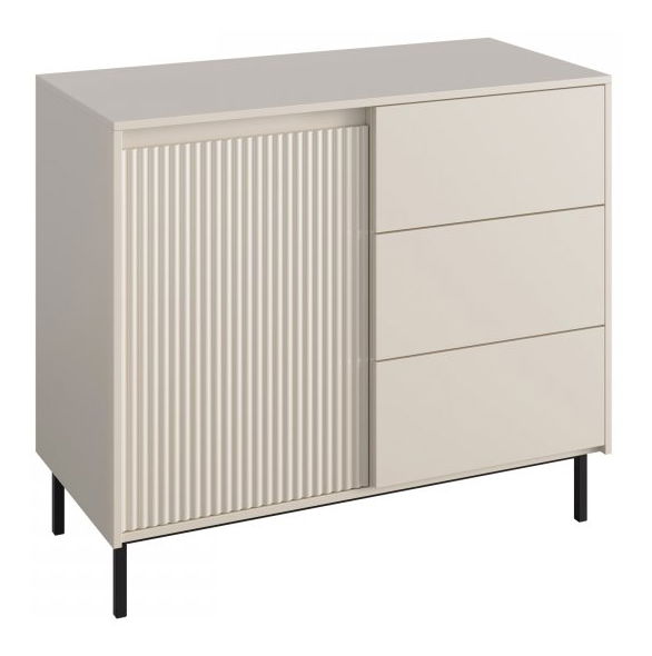 Komoda Somkera 1D3SZ (kašmír + čierna) 