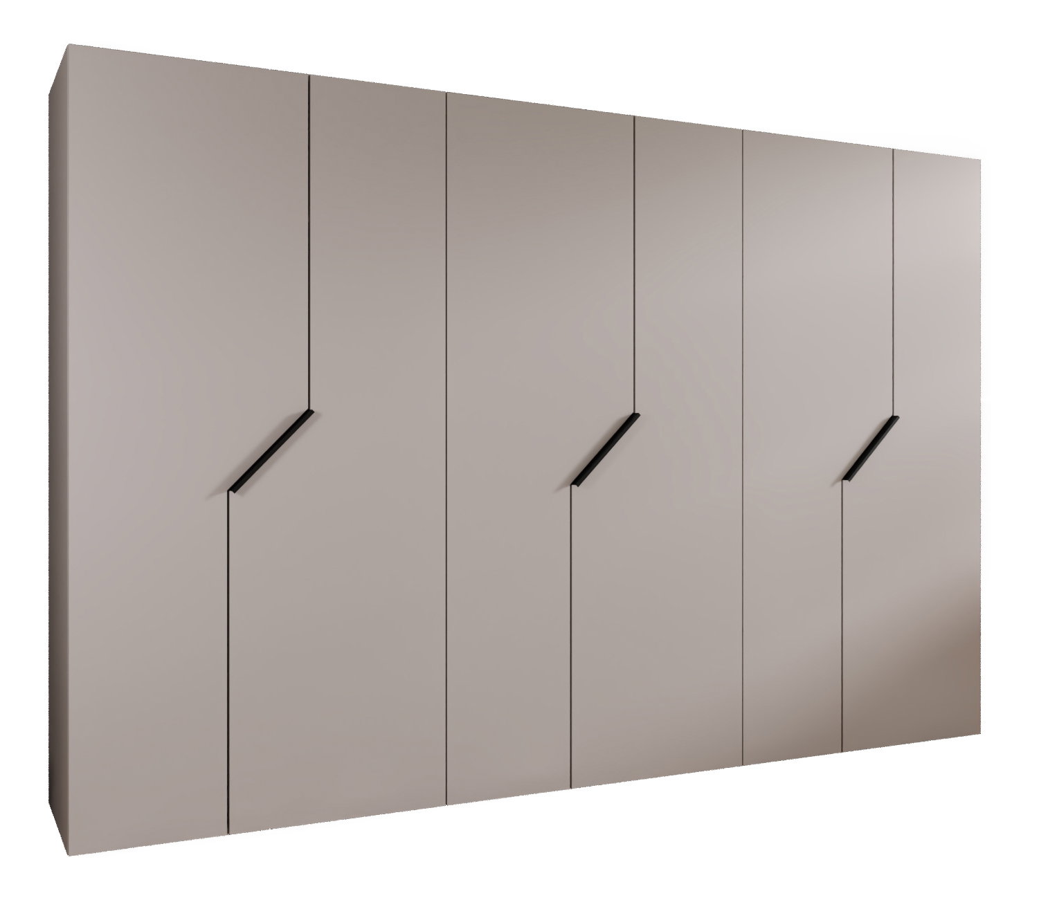 Ruhásszekrény Alaris 1 300 (kasmír + fekete)