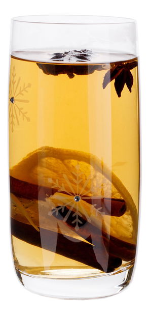 Set de 4 pahare pentru băuturi cu cristale 460ml Snouflek 