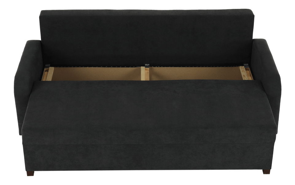 Canapea extensibilă Porta (gri închis) 