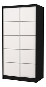 Dulap de haine Remea (Negru + Alb)