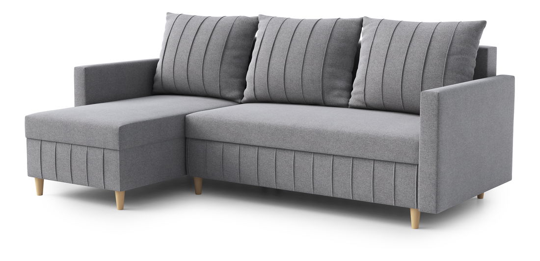 Sarokkanapé Filippo (B) (világosszürke)