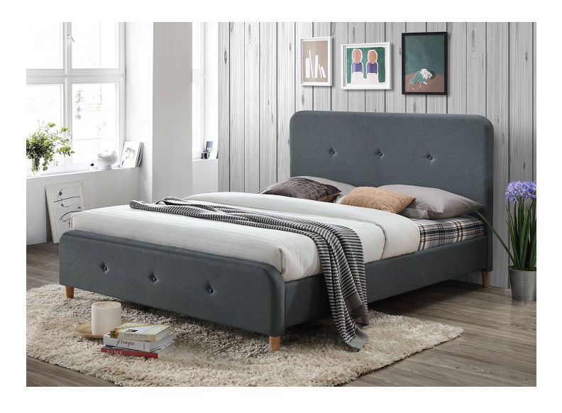 Franciaágy 180 cm Viela (ágyráccsal)