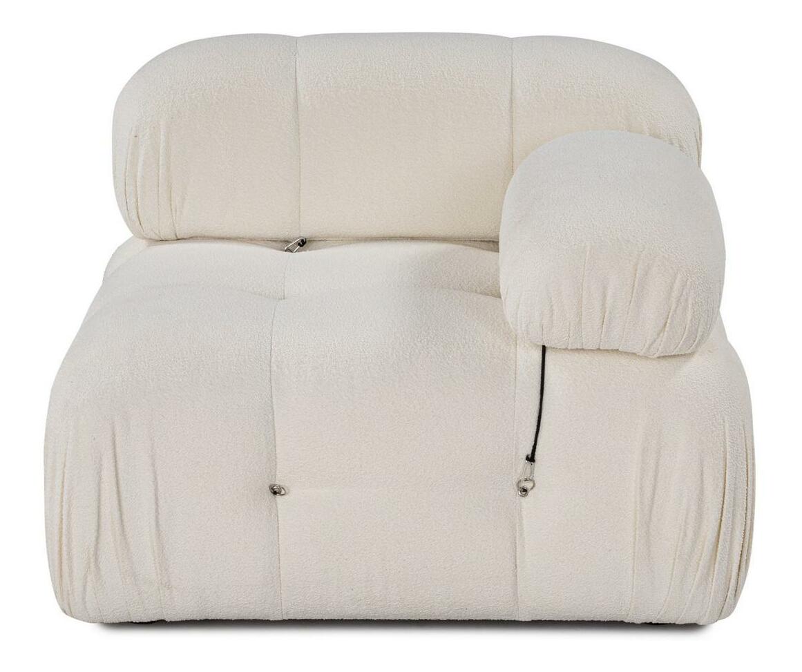 Fotel Bubel (fehér) (J)