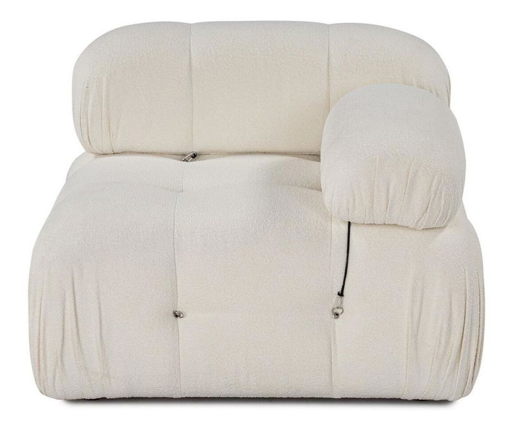 Fotel Bubel (fehér) (J)