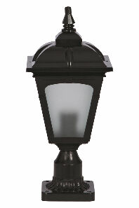 Vanjska zidna svjetiljka Becki (crna + bijela)