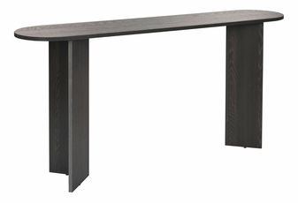 Konzolový stolík Sirinda (čierna)