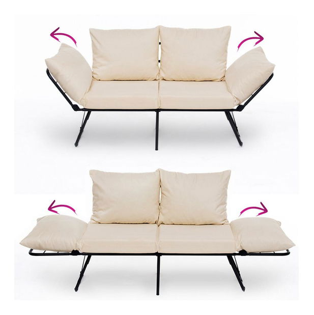 Pohovka dvojsedačka Verve 2 (krémová)