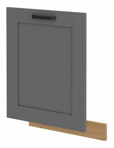 Dvierka na vstavanú umývačku riadu Lucid ZM 596 x 713 (dub artisan + dustgrey)
